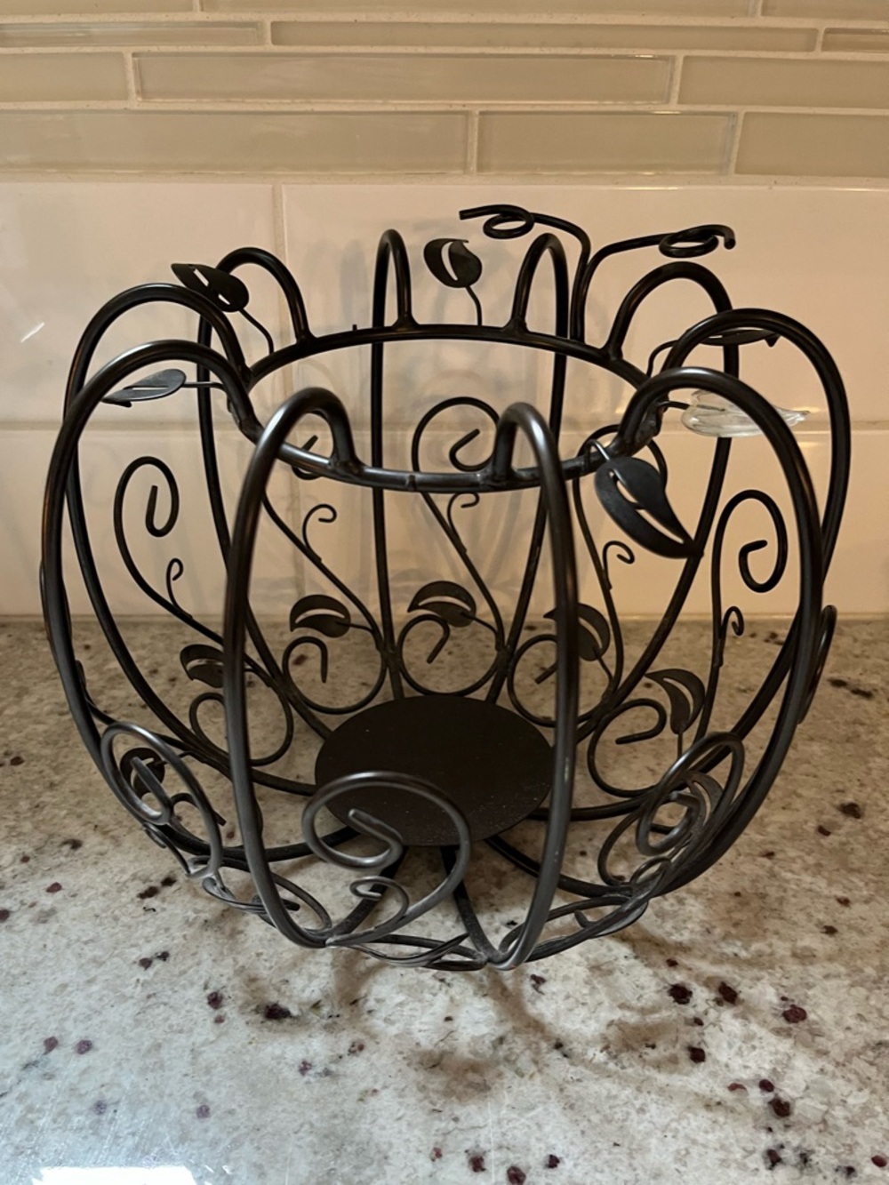 Vintage Partylite Pumpkin Pillar Holder